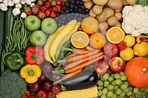 Zdravý jíst vegetariánský a zelenina 
