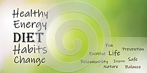 Healthy Energy Diet Habits Change banner