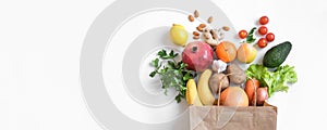 Healthy food background