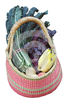 Healthy food basket