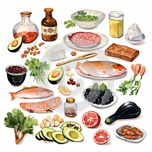Healthy Food Collection: Watercolor Paintings By Maira Kalman