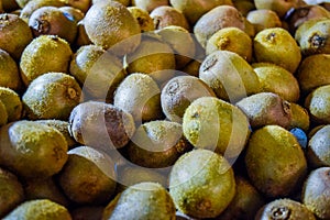 Healthy food, kiwis background