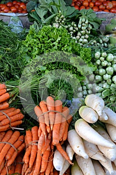 Healthy Food on Traditional Market