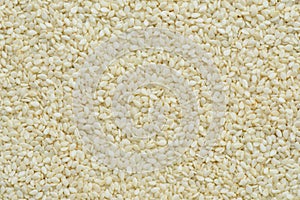 Healthy food White sesames seed