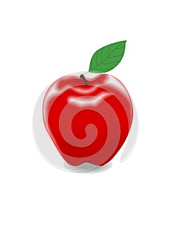 Healthy Fruit Fresh Red Apple Balance Life