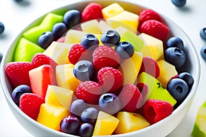 A healthy fruit salad for losing weight