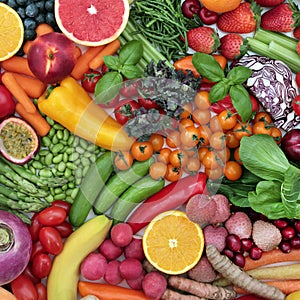 Healthy Fruit and Vegetables High in Antioxidants