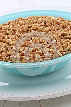 Healthy granola croustillant