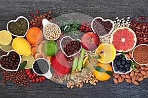 Healthy Heart Food High In Flavonoids and Polyphenols