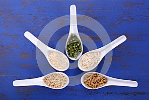 Healthy High Fiber Prebiotic Grains