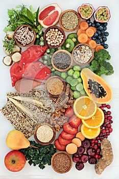 Healthy High Fibre Diet Food