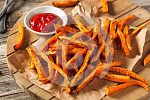 Healthy Homemade Baked Sweet Potato Fries