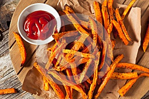 Healthy Homemade Baked Sweet Potato Fries