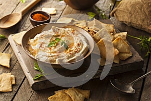 Healthy Homemade Creamy Hummus