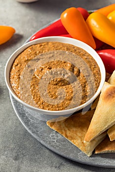 Healthy Homemade Muhammara Dip