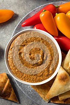 Healthy Homemade Muhammara Dip