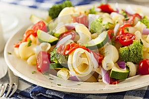 Healthy Homemade Pasta Salad