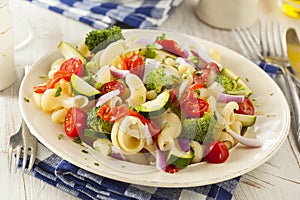 Healthy Homemade Pasta Salad