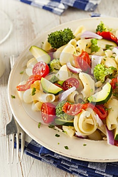 Healthy Homemade Pasta Salad