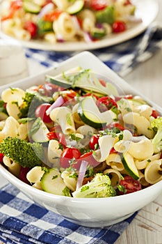Healthy Homemade Pasta Salad