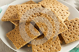 Healthy Honey Graham Crackers