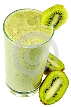 Healthy kiwi smoothie