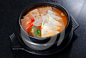 Healthy Korean soup