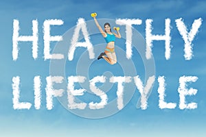 Healthy lifestyle concept