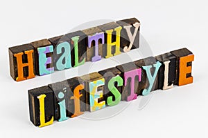 Healthy lifestyle physical exercise mental happy life wellness