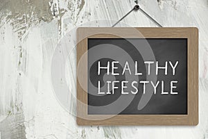 Healthy Lifestyle Sign img