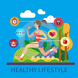 Healthy lifestyle and sport