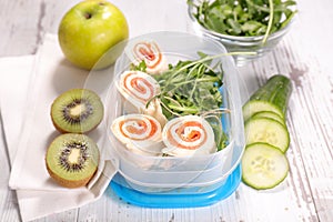 Healthy lunch box