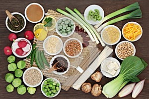 Healthy Macrobiotic Food Selection