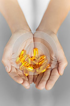 Healthy Nutrition. Cod Liver Oil Omega 3 Gel Capsules. Nutrition