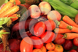 Healthy and nutritious fruit and vegetable