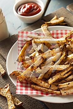 Healthy Organic Jicama Fries