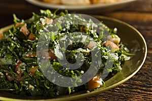 Healthy Organic Tabbouleh Salad