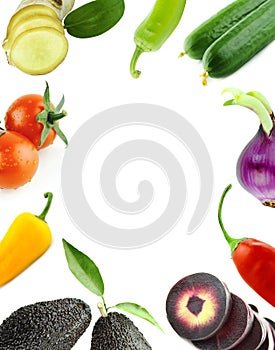 Healthy Organic Vegetables and Fruits