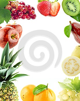 Healthy Organic Vegetables and Fruits