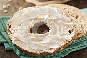 Healthy Organic Whole Grain Bagel