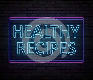 Healthy recipes concept.