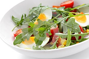 Healthy rocket salad