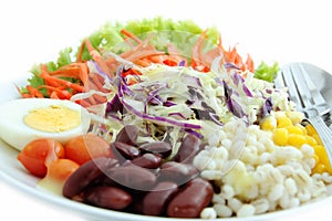 Healthy salad. photo