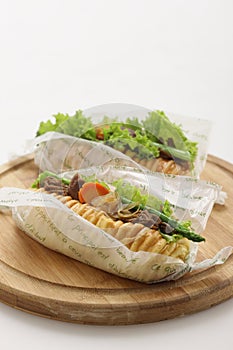 Saludable sándwich 