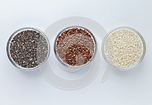 Healthy seeds, cleansing the body with seeds