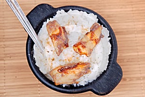 Healthy sesame chicken