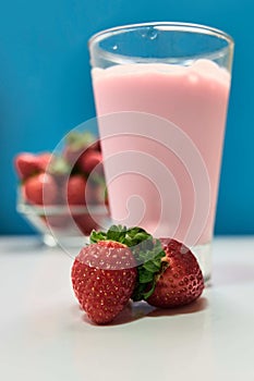 healthy strawberry juice