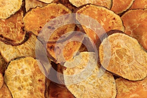 Healthy sweet potato chips