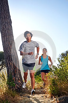 Healthy trail running