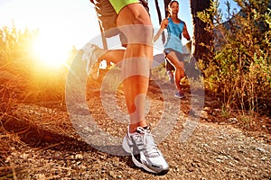 Healthy trail running